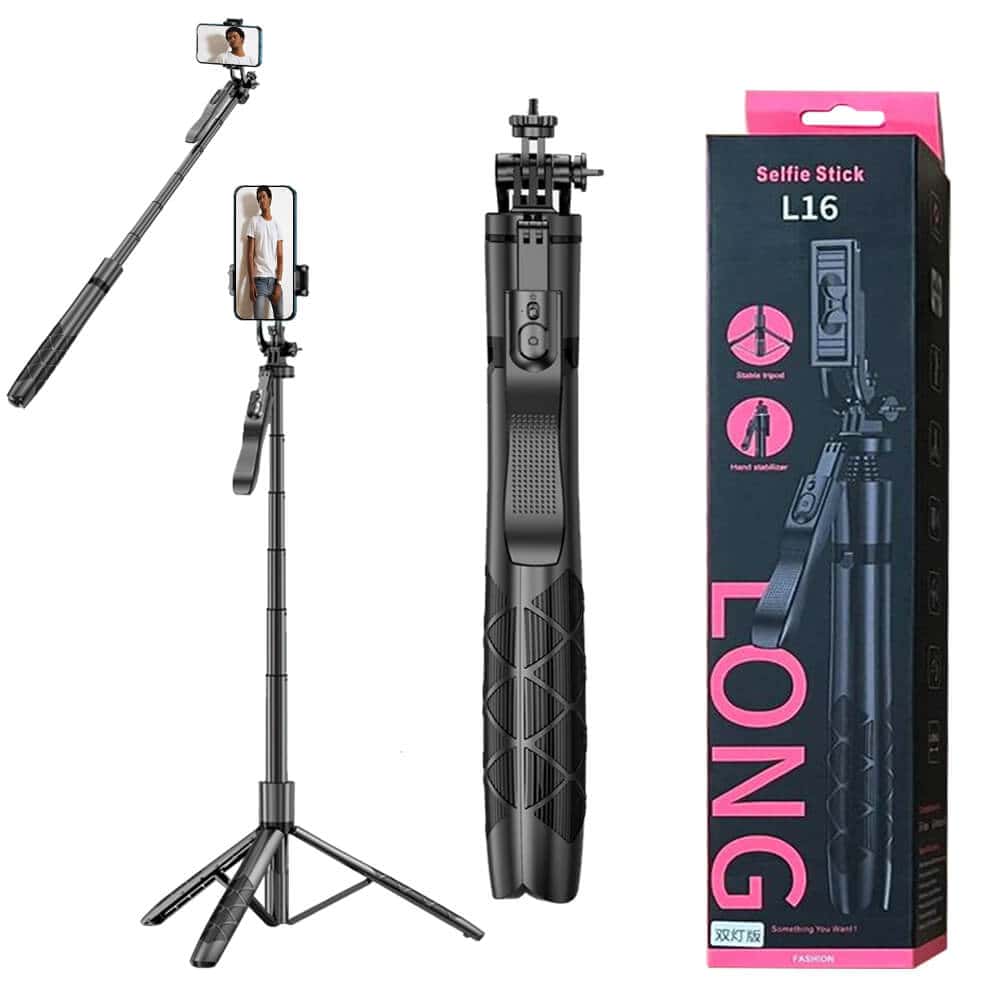 L16 1530mm Wireless Selfie Stick Tripod Stand Balance Stabilizer Live Foldable Monopod for GoPro AXNEN DJI Osmo Action Cameras for Smartphones L16 1530mm Wireless Selfie Stick Tripod Stand Balance Stabilizer Live Foldable Monopod for GoPro AXNEN DJI Osmo Action Cameras for Smartphones